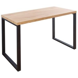 Pracovní stůl Dirk 120 cm, černá/dub