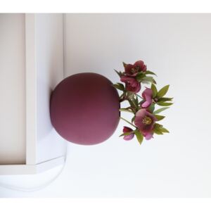 Kulatá váza Ball Plum 20cm