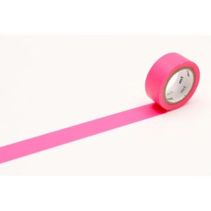 Japonská papírová páska Fluorescent Pink (kód BDAY12 na -20 %)
