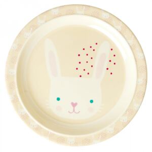 Dětský melaminový talíř Rabbit (kód VANOCE21 na -15 %)
