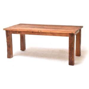 Stůl ze starých teakových fošen, 180x90x77cm