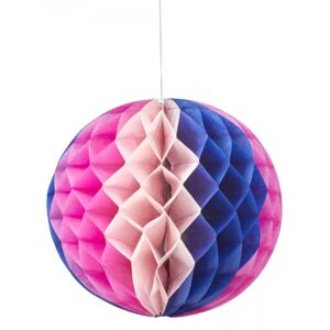Papírová dekorační koule Honeycomb