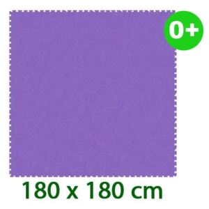 MALÝ GÉNIUS Pěnový koberec XL 9 silný 0+ (fialový)