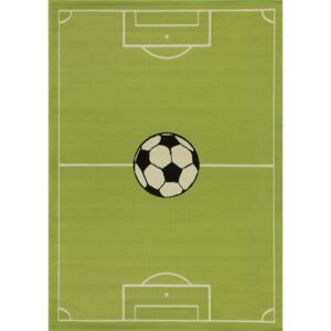 Dětský kusový koberec KIDS 533549/67955 Fotbalové hřiště Rozměr: 100x150 cm