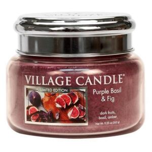 Svíčka Village Candle - Purple Bazil & Fig 262g (kód BDAY12 na -20 %)