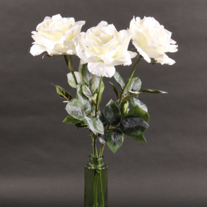 Růže NICOLAH umělá bílá 63cm
