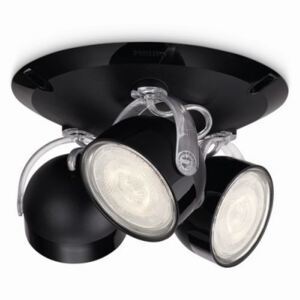 LED přisazené stropní svítidlo bodové Philips DYNA 53233/30/16 - černá