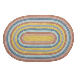Jutový kobereček Multi-color (kód JEZISEK21 na -20 %)