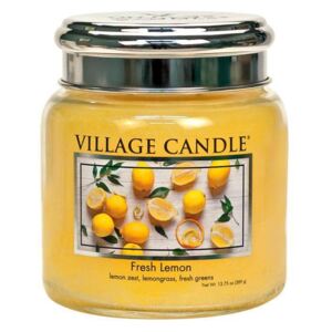 Svíčka Village Candle - Fresh Lemon 389g (kód TYDEN21 na -20 %)