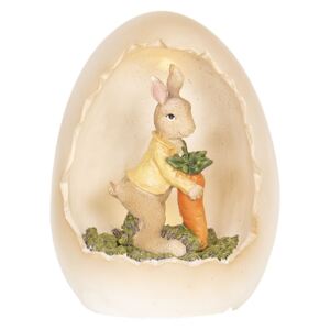 Dekorace králík ve vejci - 12*11*15 cm