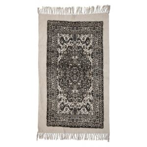 Bavlněný koberec Cream&Black 150x90