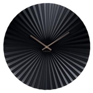 Nástěnné hodiny Trivet, 40 cm, černá