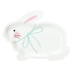 Velikonoční papírový talíř Bunny – 8 ks