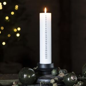 Adventní svíčka Christmas White/Anthracite Grey