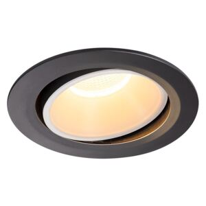 LA 1003725 NUMINOS® MOVE DL XL vnitřní LED zápustné stropní svítidlo černá/bílá 3000 K 40° otočné a výkyvné - BIG WHITE