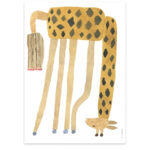 Plakát Noah Giraffe Upside Down 50x70cm