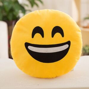 KIK Plyšový polštář Emoji BIG SMILE, KX9550_10