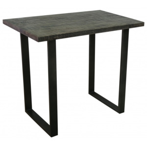 Barový stůl IRON CRAFT 120 CM, masiv mango Nábytek | Jídelní prostory | Barové stolky