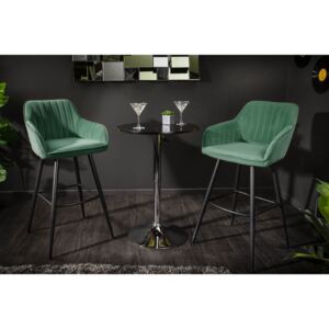 Barová stolička NEAPOL - zelená