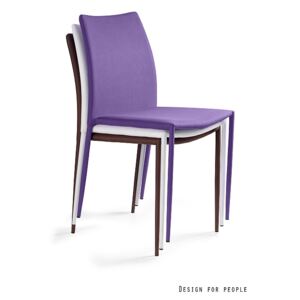 Židle DESIGN fialová