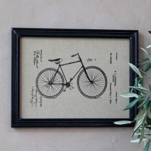 Obraz v rámu Retro Bicycle 33x43cm