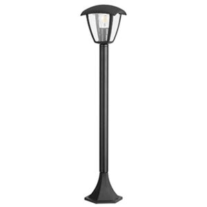Venkovní stojací lampa CALGARY, 1xE27, 1xE27, 60W, 88cm, černé