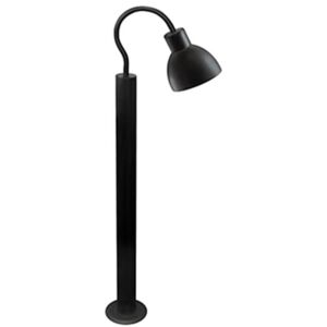 Venkovní stojací lampa WINDSOR, 1xE27, 60W, 100cm, černá