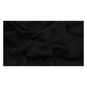 JAHU collections Prostěradlo mikroplyš Comfort 180 × 200 cm – černé