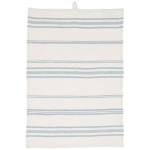 Bavlněná utěrka Blue Stripes Woven 50×70 cm