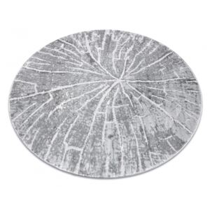 Koberec MEFE kruh 2784 šedý - 100 cm