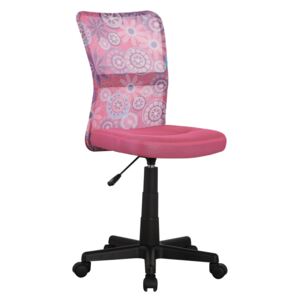 Kancelářská židle STUDENT - růžová