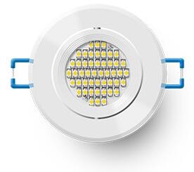 Podhledové LED svítidlo, Ø8,6cm, 2W, neutrální bílá