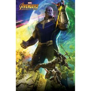 Plakát Avengers Infinity War - Thanos