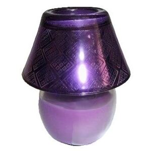 Svíčka lampička - fialová I