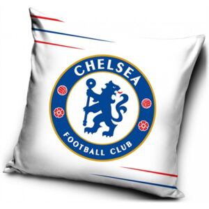 Fotbalový povlak / povlečení na polštář Chelsea FC - motiv Blue & Red lines - 40 x 40 cm