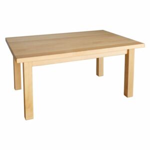 De Breuyn Dětský dřevený stolek Decor DeBreuyn 60x90 cm | přírodní