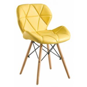 Casarredo Jídelní židle BOSSE žlutá