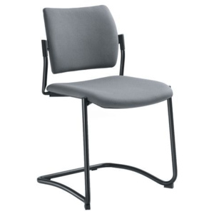 Konferenční židle Dream L s područkami, šedá