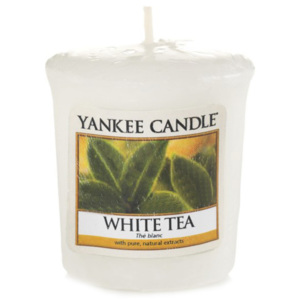 Svíčka Yankee Candle Bílý čaj, 49 g