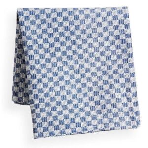 Škodák Pracovní bavlněný ručník vzor 002 kepr modrá kostka - 50x100cm