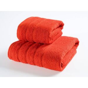 Škodák Froté ručník / osuška Solid vzor 005 oranžový - Ručník 50 x 90 cm