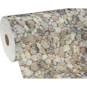 Škodák Koupelnová pěnová rohož - předložka - vzor 02 Říční kameny - metráž šířka 65cm