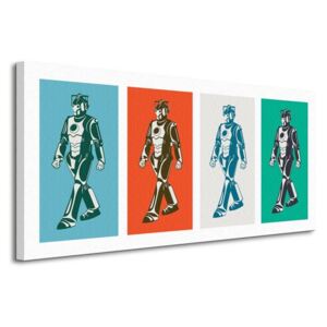 Obraz na plátně Doctor Who (Walking Cyberman) 100x50cm WDC93024