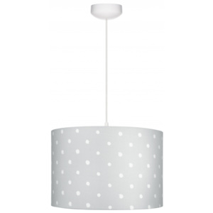 Lamps & Company Lovely Dots Grey dětský závěsný lustr