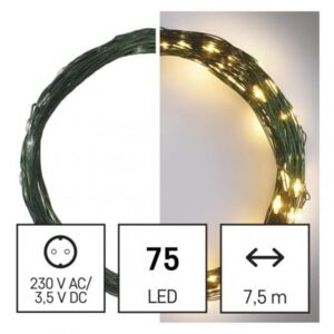 EMOS D3AW04 LED vánoční nano řetěz zelený