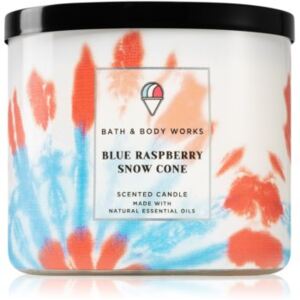Bath & Body Works Blue Raspberry Snow Cone vonná svíčka 411 g