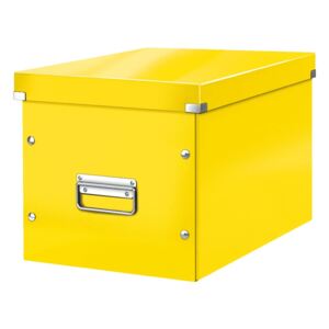 Žlutá úložná krabice Leitz Office, délka 36 cm