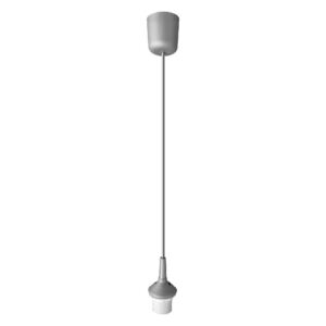VIVALUX Závěsný kabel pro lustr s objímkou E27, stříbrný VIV000785