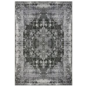 Hans Home | Kusový orientální koberec Chenille Rugs Q3 104773 Dark-Grey - 80x150