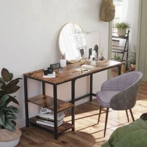 Písací stôl - hnedá